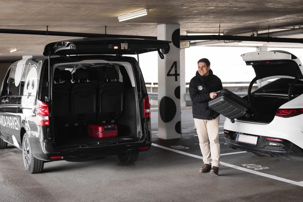 Panda Parken liegt nur wenige Minuten vom Flughafen entfernt.